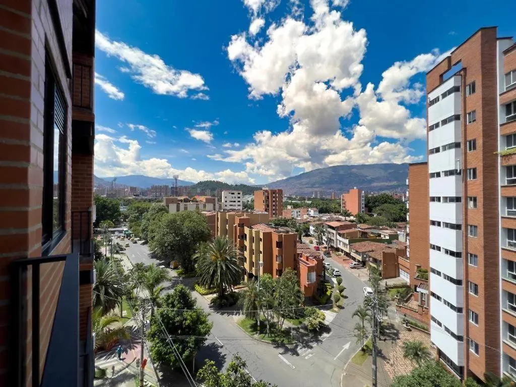 Acogedor Apartamento En Laureles Estadio Viajeros Lägenhet Medellín